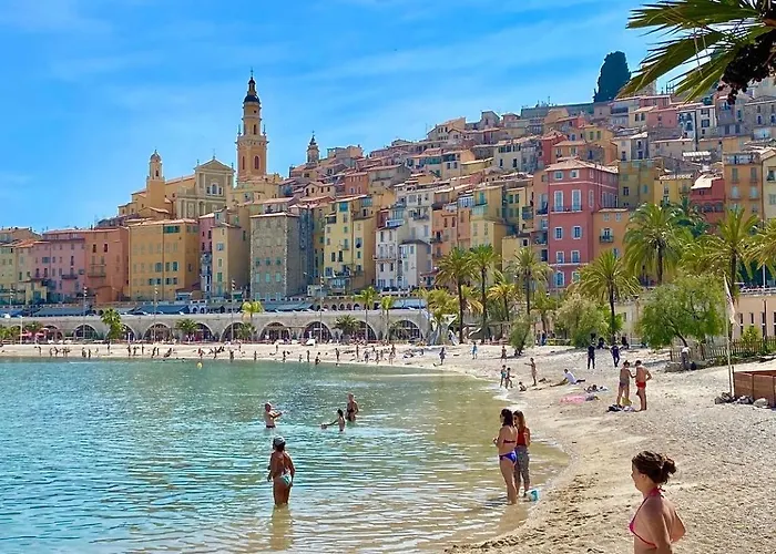 Apartment Monaco # - 6 Persons - 2 Bedrooms - Full Renovated - Private Parking - Full Clim - Hypercenter - And Sun Menton